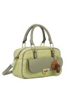 Ynot - Women's Tote Bag with Shoulder Strap, Malindi Straw-Effect
