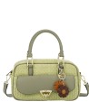 Ynot - Women's Tote Bag with Shoulder Strap, Malindi Straw-Effect