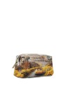 Ynot - Women's XS Beauty Case with "Città" Print by Yesbag