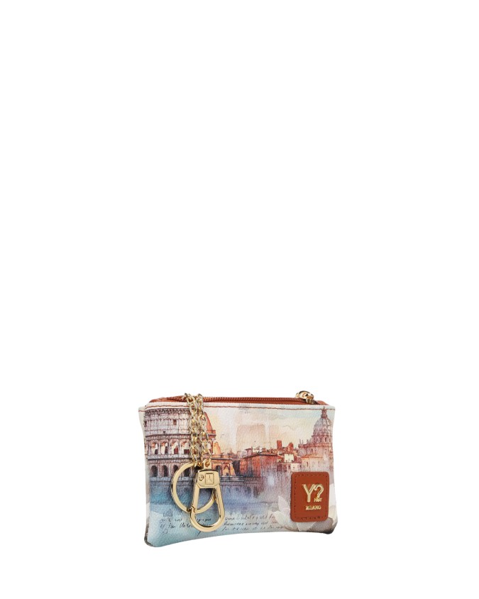 Ynot - Pouch-Style Keychain with Ring...