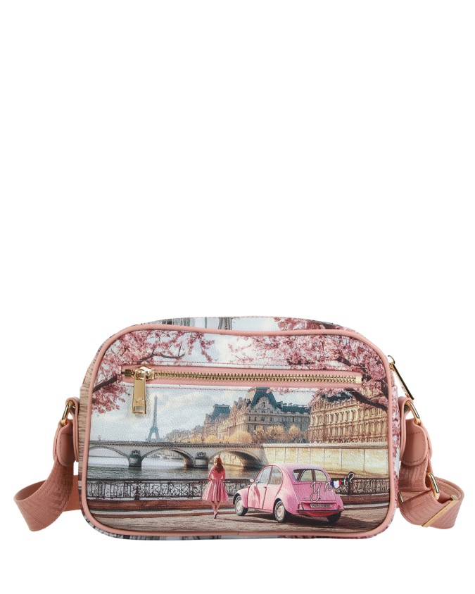 Ynot - Faux Leather Camera Bag with...