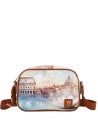 Ynot - Faux Leather Camera Bag with Back Pocket by Yesbag