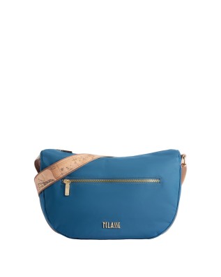 Alviero Martini Prima Classe - Tracolla a mezzaluna grande in nylon riciclato Eco Vibe 2