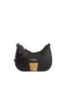 Alviero Martini Prima Classe - Bloom City Embossed Fabric Shoulder Bag