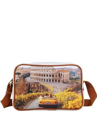  Ynot - Borsa Media Camera Bag in Ecopelle Stampa Città Yesbag 2