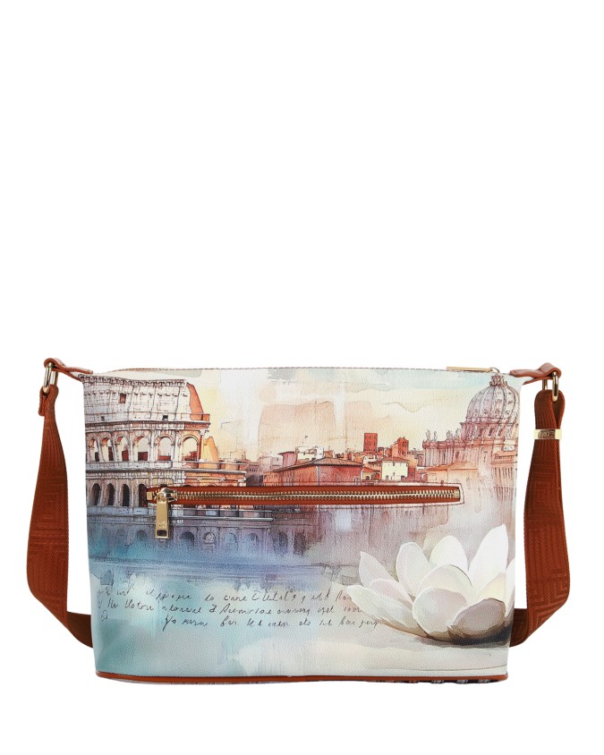 Ynot - Large Faux Leather Hobo Bag...