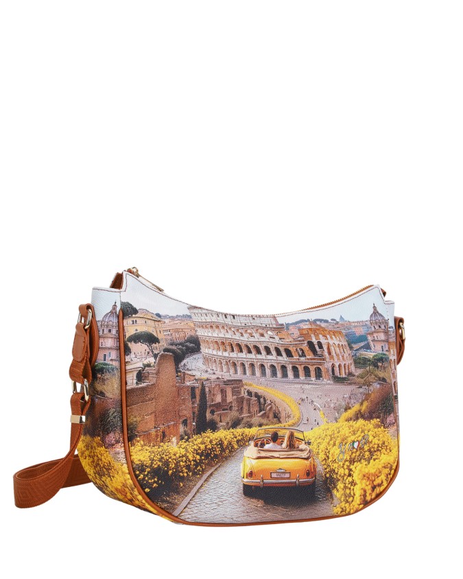 Ynot - Faux Leather City-Print Yesbag...