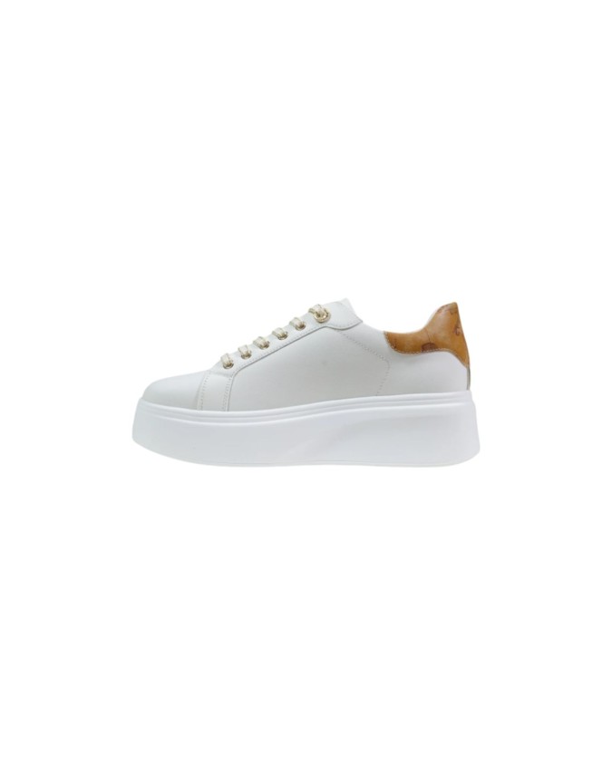Alviero Martini Prima Classe - Sneakers donna in poliuretano con logo dorato