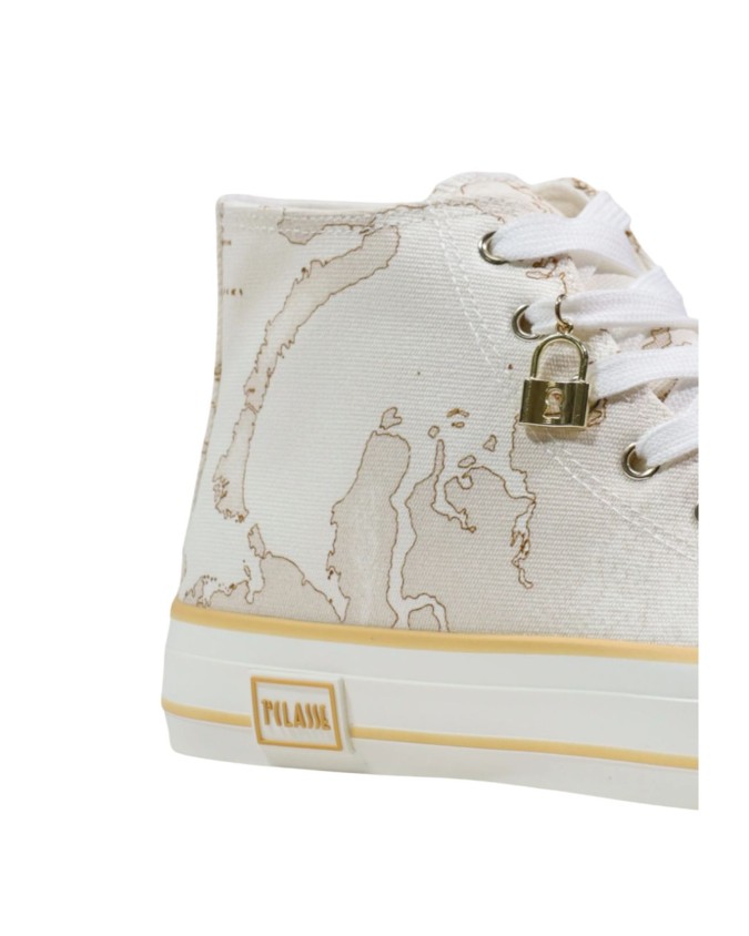 Alviero Martini Prima Classe - Sneakers alte donna in tessuto stampato
