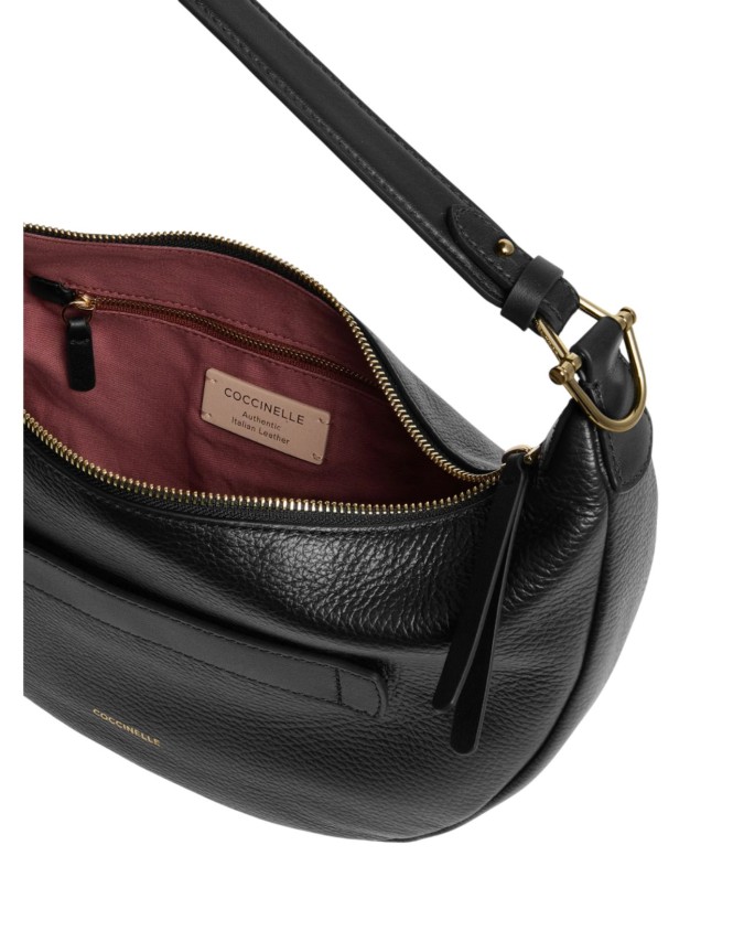 Coccinelle - Borsa a spalla hobo media in pelle Paki