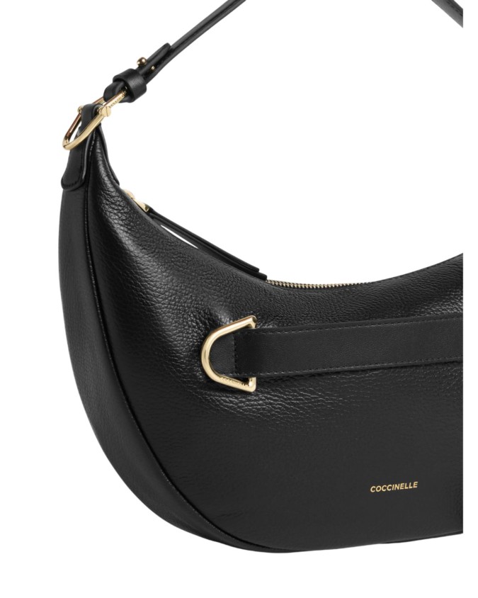 Coccinelle - Borsa a spalla hobo media in pelle Paki