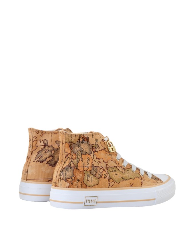 Alviero Martini Prima Classe - Sneaker alte in tessuto Geo Classic