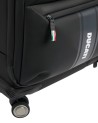 Piquadro - Schlanke Handgepäck-Trolley-Tasche aus Stoff Piquadro x Ducati