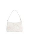 Alviero Martini Prima Classe - Borsa sottospalla in tessuto Geo White Geo Mix