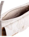 Alviero Martini Prima Classe - Borsa sottospalla in tessuto Geo White Geo Mix