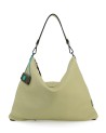 Gabs - Filippa Leather Shoulder Bag, Size L, Bull Black