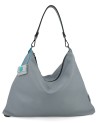 Gabs - Filippa Leather Shoulder Bag, Size L, Bull Black
