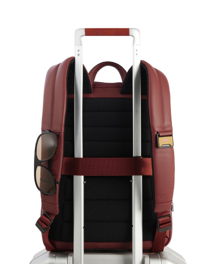 Piquadro - Expandable men's leather...