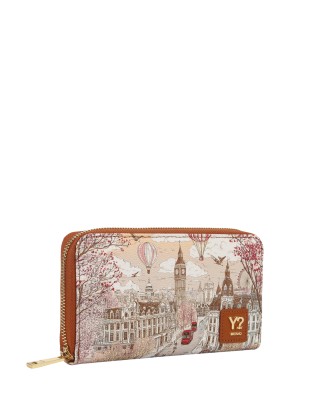 Ynot - Women's Zip-Around Wallet with Fashionopoly... 2