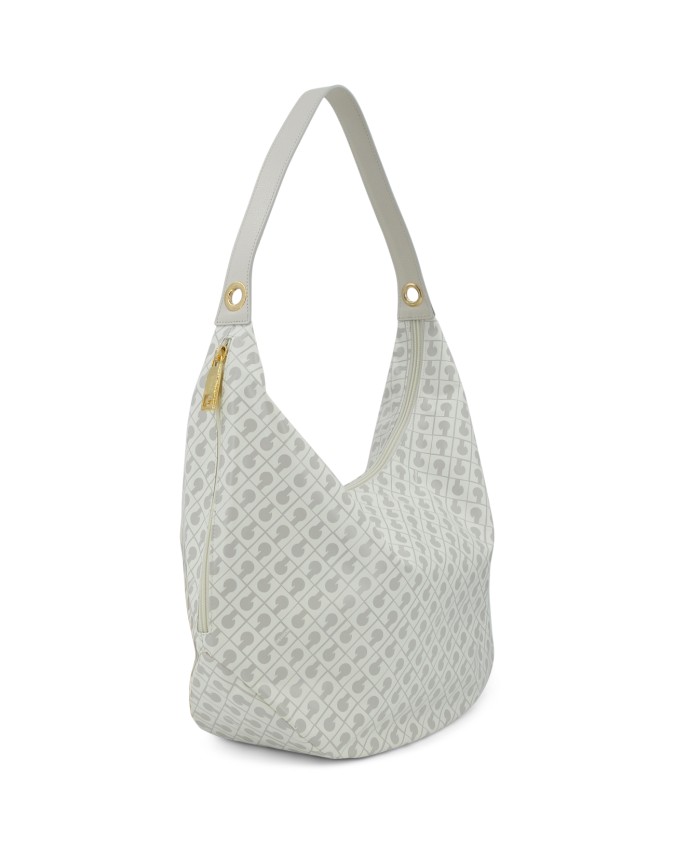 Gherardini - Borsa Hobo in Tessuto Opaco Softy