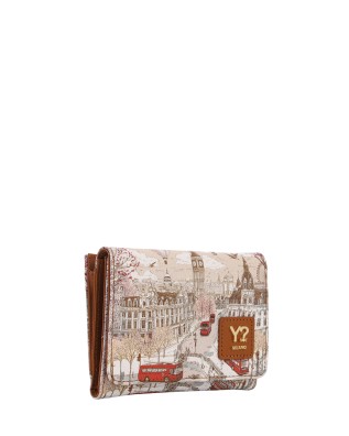 Ynot - Women's Faux Leather Wallet with Flap and... 2