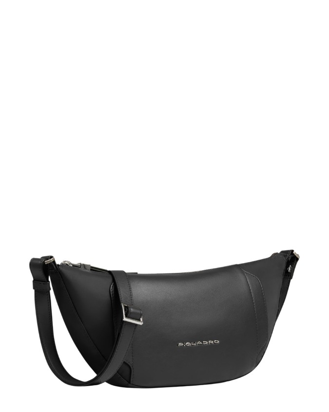 Piquadro - Medium-sized leather and...