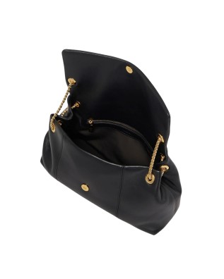  Trussardi - Borsa a Tracolla Media con Catena in Nappa Orbita 2