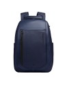 Piquadro - Lyss 15.6" Laptop Travel Backpack in Leather and Fabric