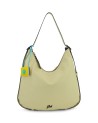 Gabs - Leather Shoulder Bag, Size M, Bull Black, Demet