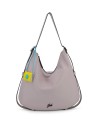 Gabs - Leather Shoulder Bag, Size M, Bull Black, Demet