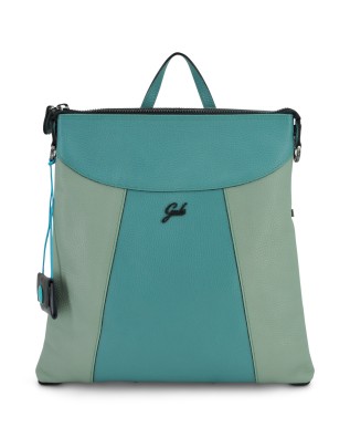 Gabs - Zaino donna trasformabile in pelle bicolor Tg. 