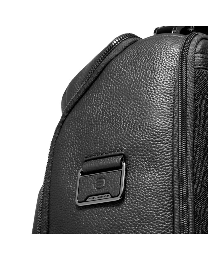 Piquadro - Reisrucksack aus Leder mit...