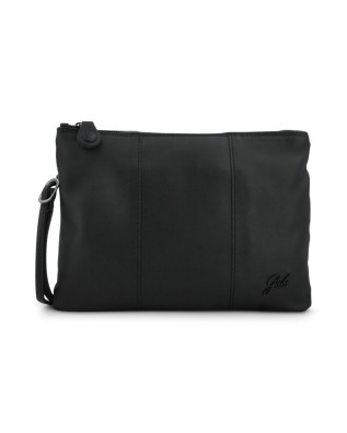 Gabs - Smooth calfskin crossbody clutch, Size M, Icon...