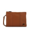 Gabs - Smooth calfskin crossbody clutch, Size M, Icon Beyoncé Bull Black