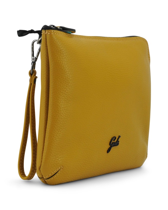 Gabs - G Padbull Black Leather Clutch...