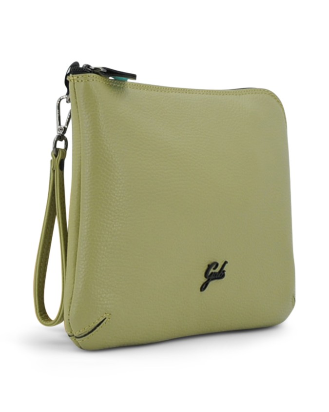 Gabs - G Padbull Black Leather Clutch...