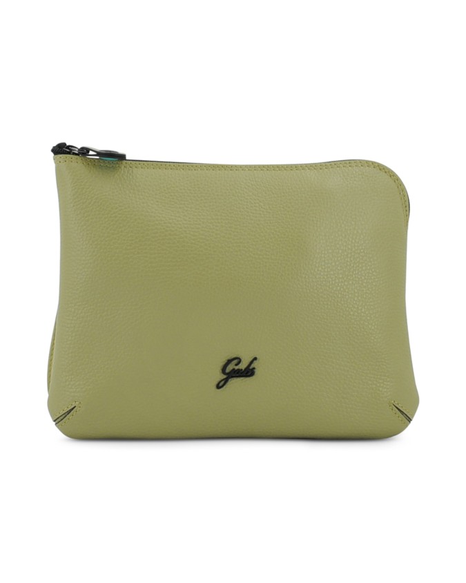Gabs - G Padbull Black Leather Clutch...