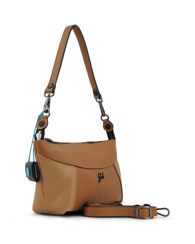 Gabs - Two-Tone Leather Shoulder Bag,...