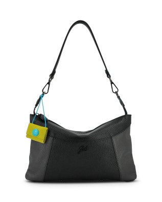  Gabs - Borsa a spalla in pelle bicolor Tg. 
