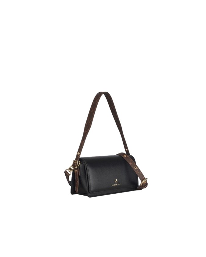  Atelier du Sac - Borsa a spalla in ecopelle con tracolla Amina