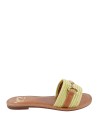  Ynot - Ciabattine Donna con Morsetto in Rafia e Ecopelle Hanna
