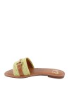  Ynot - Ciabattine Donna con Morsetto in Rafia e Ecopelle Hanna