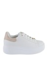 Ynot – Damen-Sneaker aus Leder mit Plateau und dekorativem Anhänger Nicole