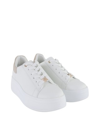 Ynot - Women's Leather Platform Sneakers with Nicole...