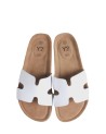  Ynot - Ciabattine Donna con Fascia in Pelle Susan