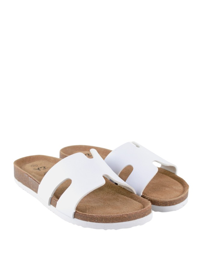  Ynot - Ciabattine Donna con Fascia in Pelle Susan