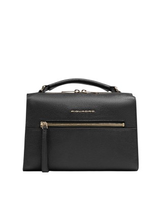 Piquadro - Women's Leather Bag for iPad® mini - Black