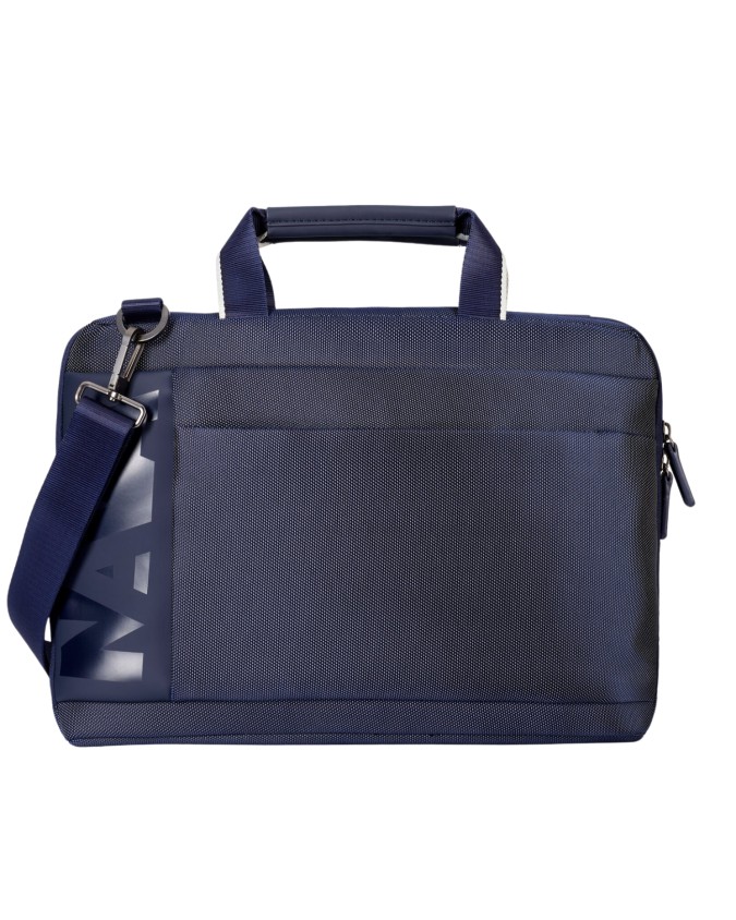  Nava - Cartella Slim Porta Pc 15.6" in Poliestere con Tracolla