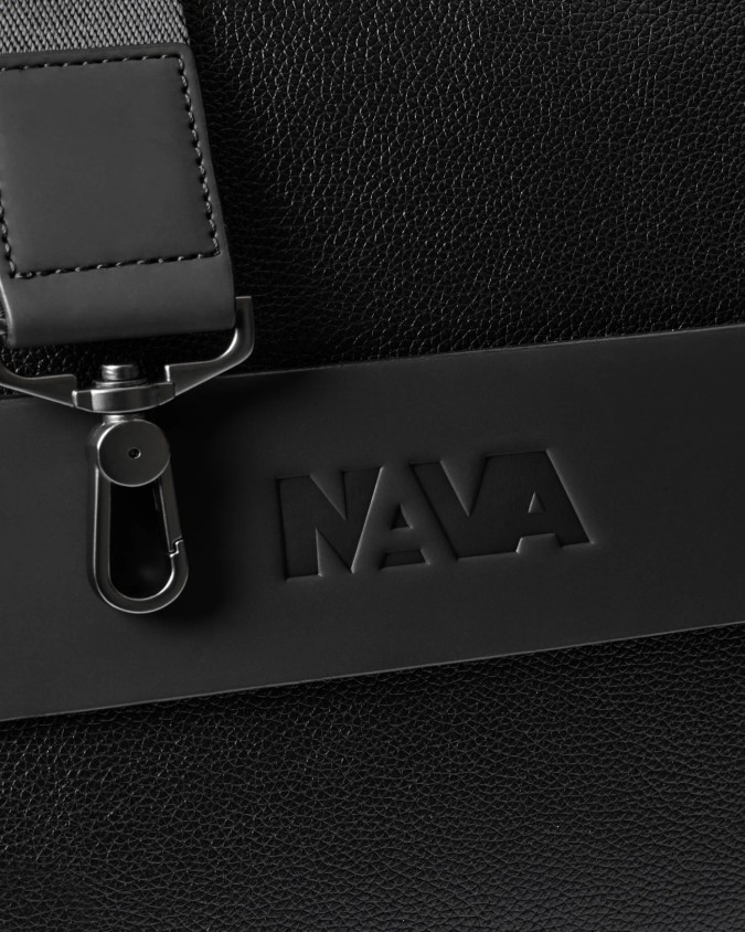 Nava – Aktentasche Slim aus Leder mit...