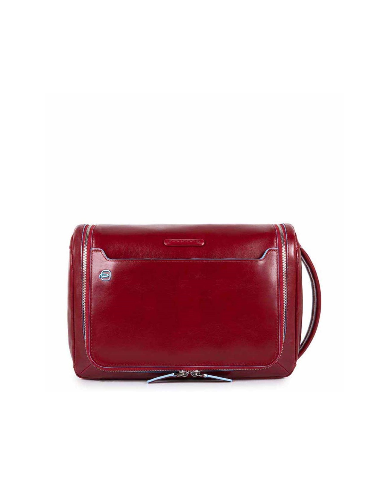 PIQUADRO - Beauty grande in pelle - Rosso - BY3853B2/R su Studioarch